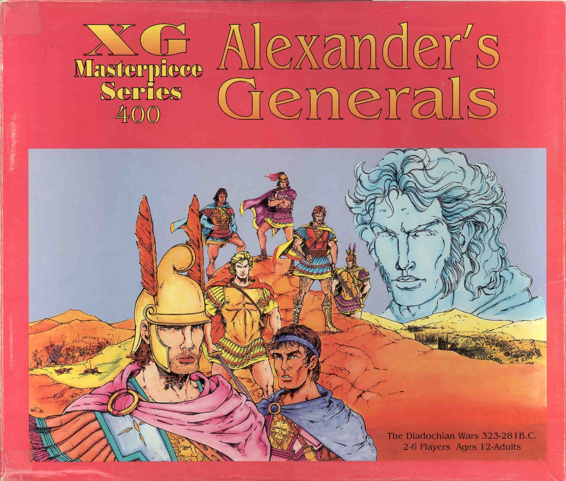 Alexander's Generals: The Diadochian Wars 323-281 B.C. box art