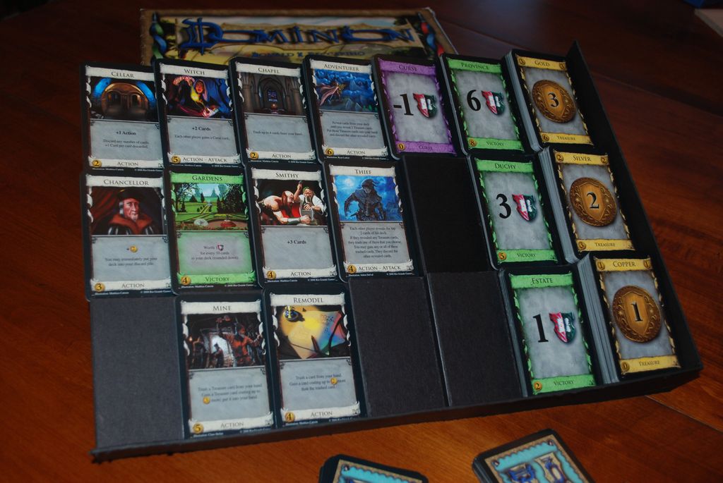 Instructions for building a Dominion Play Mat Dominion