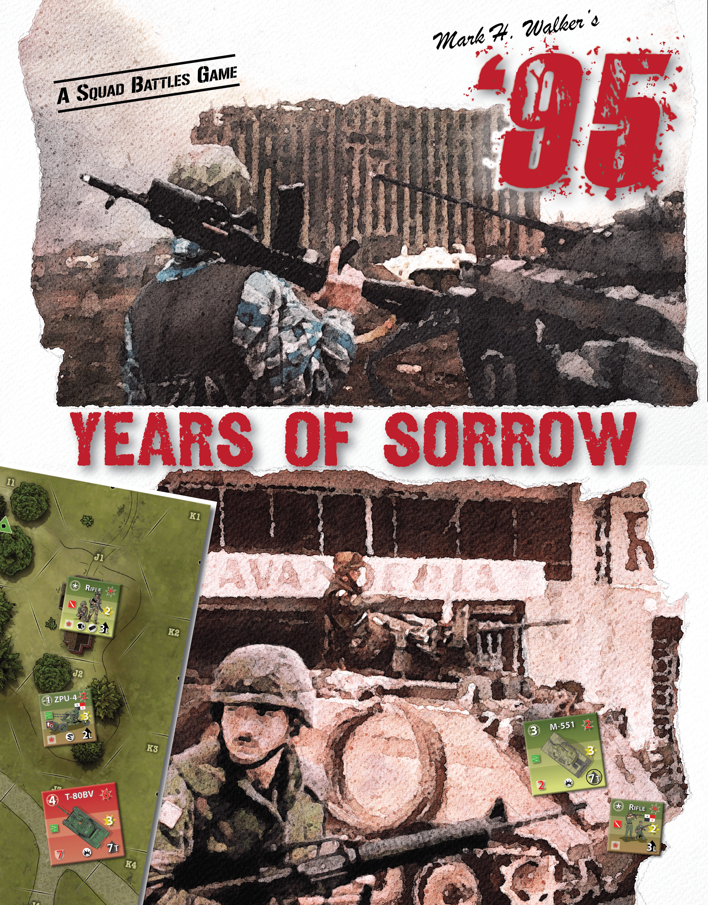 Cover art for '95: The Years of Sorrow