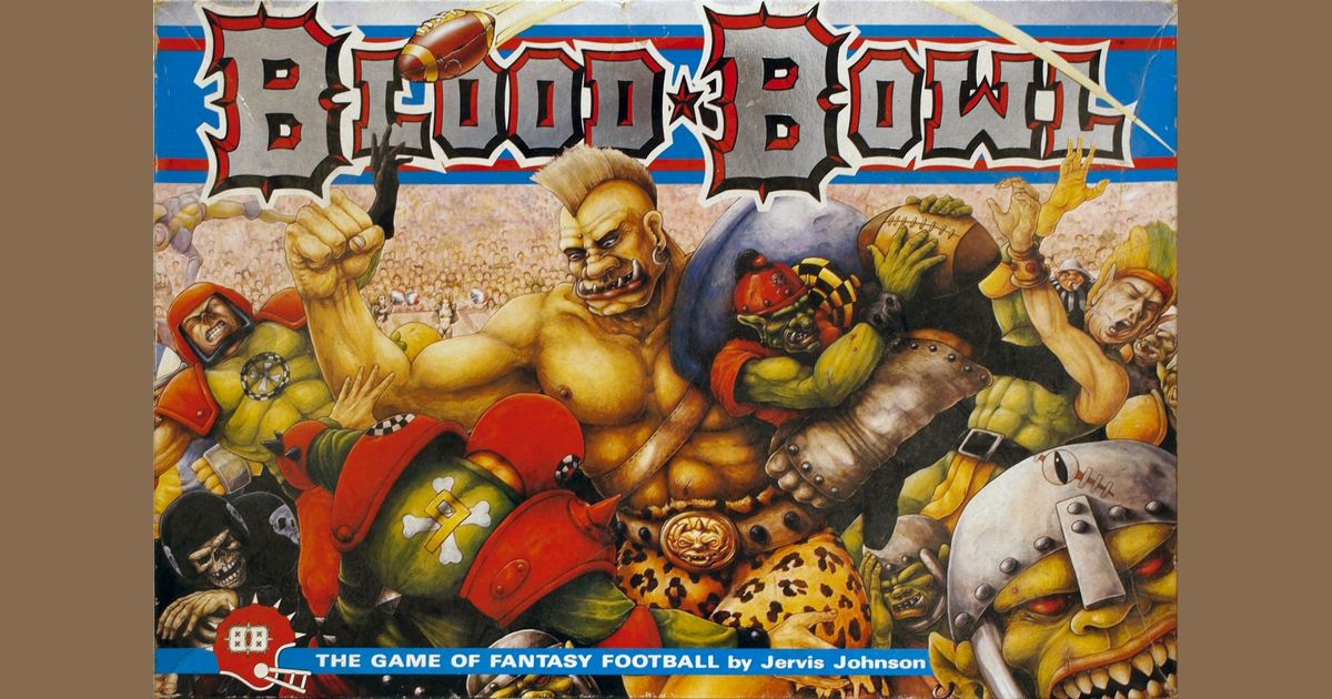 Blood Bowl 2nd Edition Vintage 1988 GW Metal SKAVEN CATCHER #1 Blitz Bowl OOP GW 