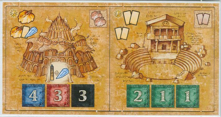 Blue Moon City: Theater & Golden Shrine Promo Tiles