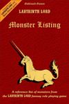 RPG Item: Monster Listing