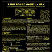 Tank Board Game II: Hex | Board Game | BoardGameGeek