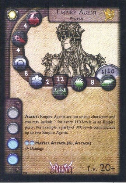 Anima Tactics: Empire Agent box art