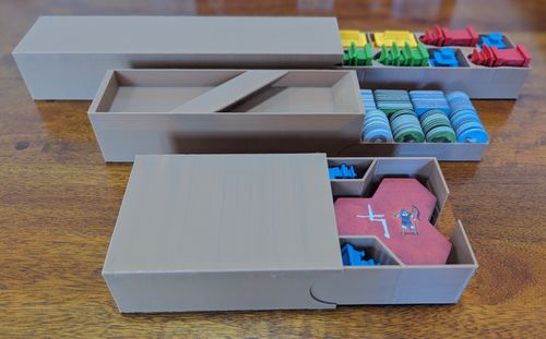 3D printed organizer for (almost) any edition | Huang