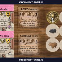 Caverna: LARP and Cosplay Postcard