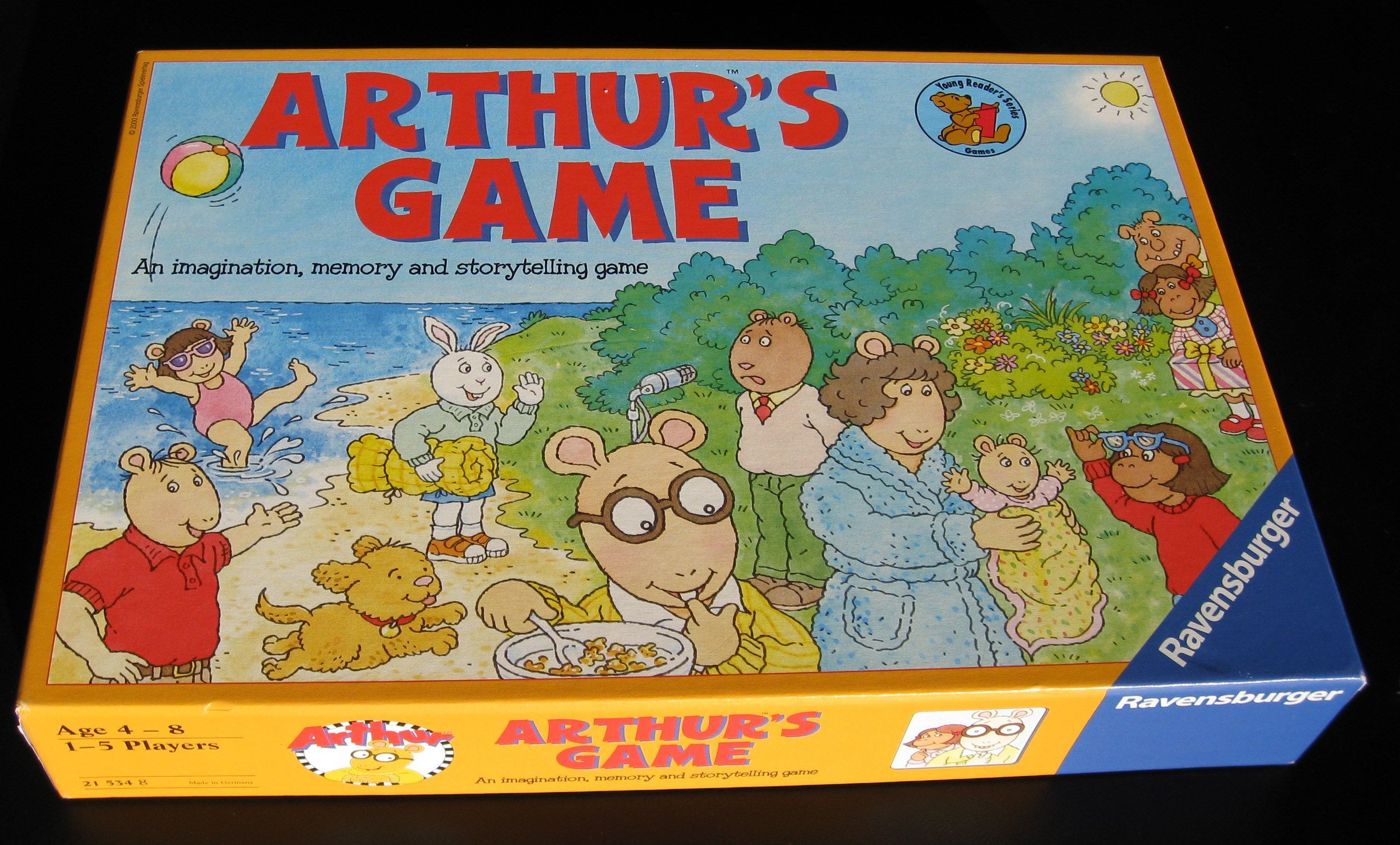 Arthur's Game box art