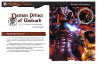 RPG Item: Demon Prince of Undead Conversion E1: Death's Reach