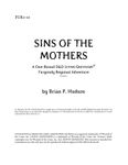 RPG Item: FUR1-10: Sins of the Mothers