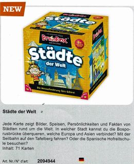 BrainBox: Cities of the World
