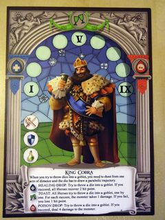 Dungeon Fighter: King Cobra Bonus Card