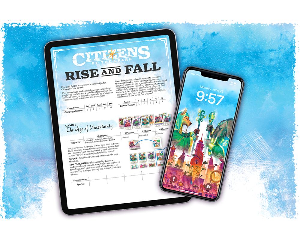 Citizens of the Spark: Rise and Fall Mini campaña