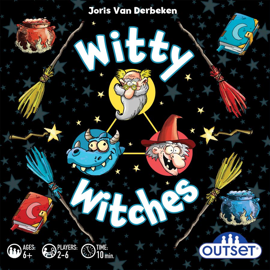 Boîte du jeu Witty Witches