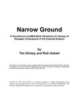RPG Item: CoEE43: Narrow Ground