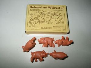 Schweine-Würfeln