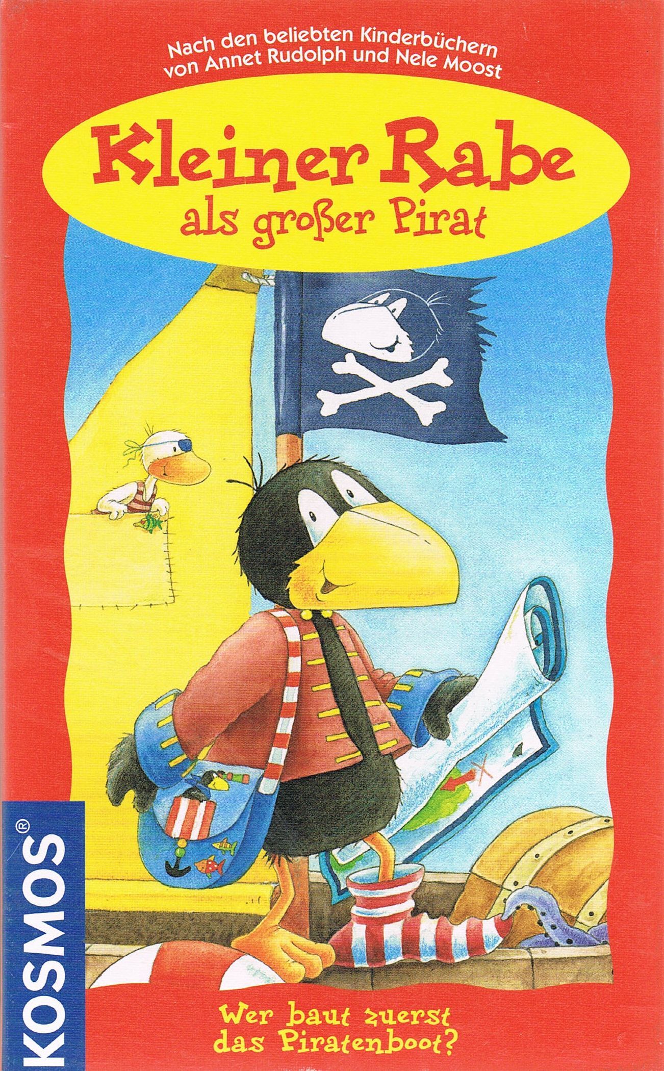 Kleiner Rabe als großer Pirat cover art