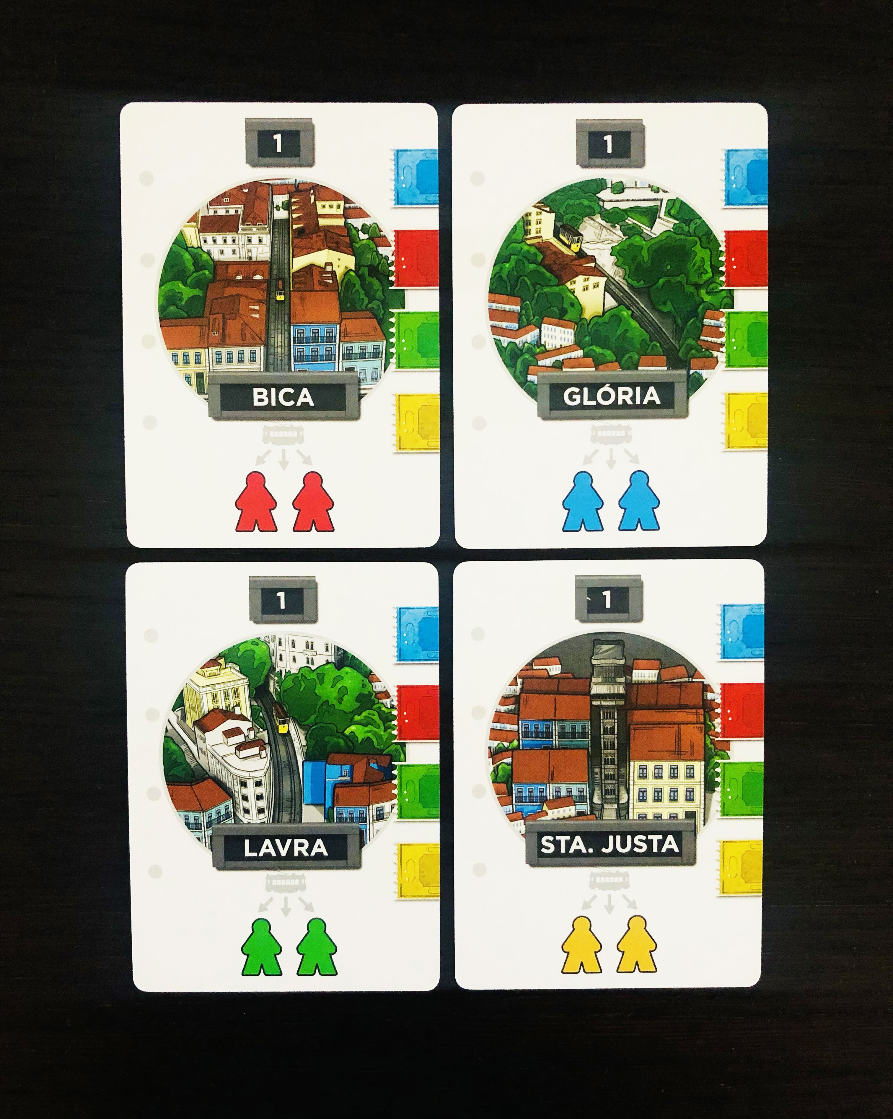 Lisbon Tram 28 + One Way Promo Cards box art