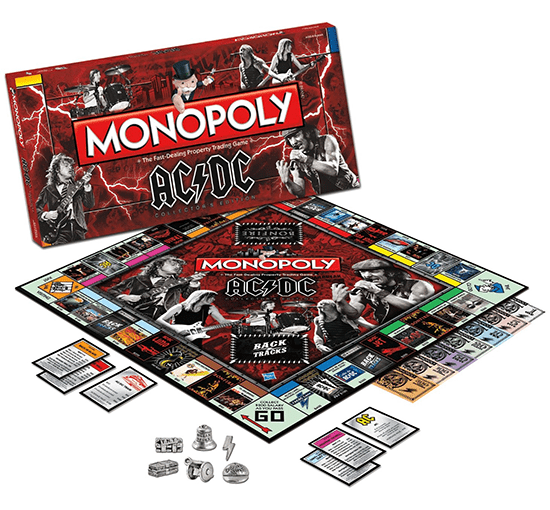 Monopoly: AC/DC Collector's Edition box art