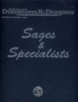 RPG Item: DMGR8: Sages & Specialists