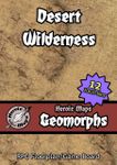 RPG Item: Heroic Maps Geomorphs: Desert Wilderness