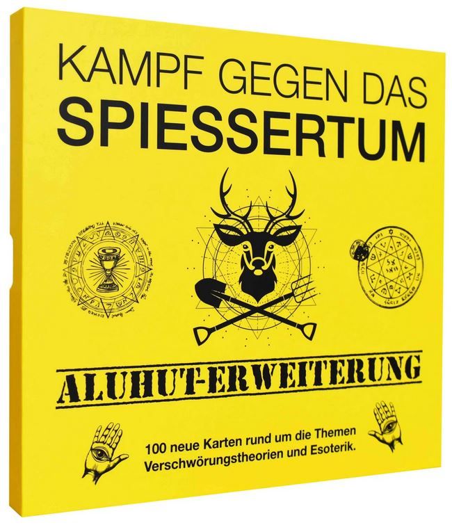 Kampf gegen das Spießertum: Aluhut-Erweiterung