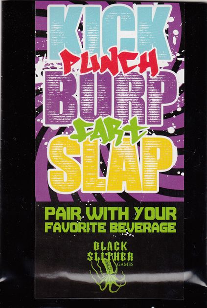 Kick Punch Burp Fart Slap Board Game Boardgamegeek