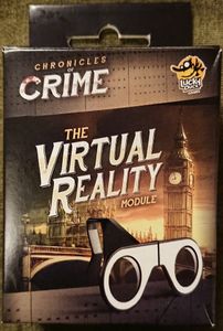 Chronicles Of Crime The Millennium Series - 2400 Board Game | Cooperative Murder Mystery Game For Kids And Adults | Ages 12 | 1-4 Players | Avg. Playtime 60-90 Mins | Made By Lucky Duck Games