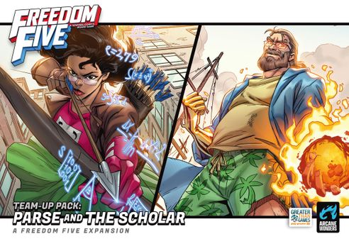 Miniatura Ver juego de Freedom Five: Team-Up Pack – Parse and The Scholar