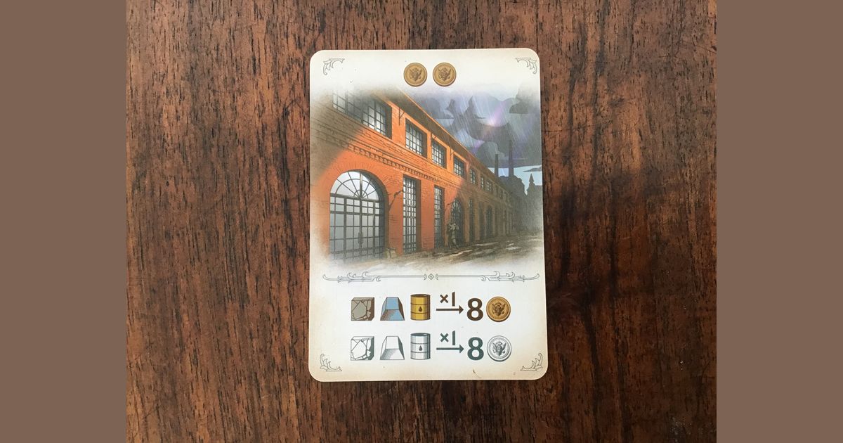 Furnace Promo Company Card Board Game BoardGameGeek