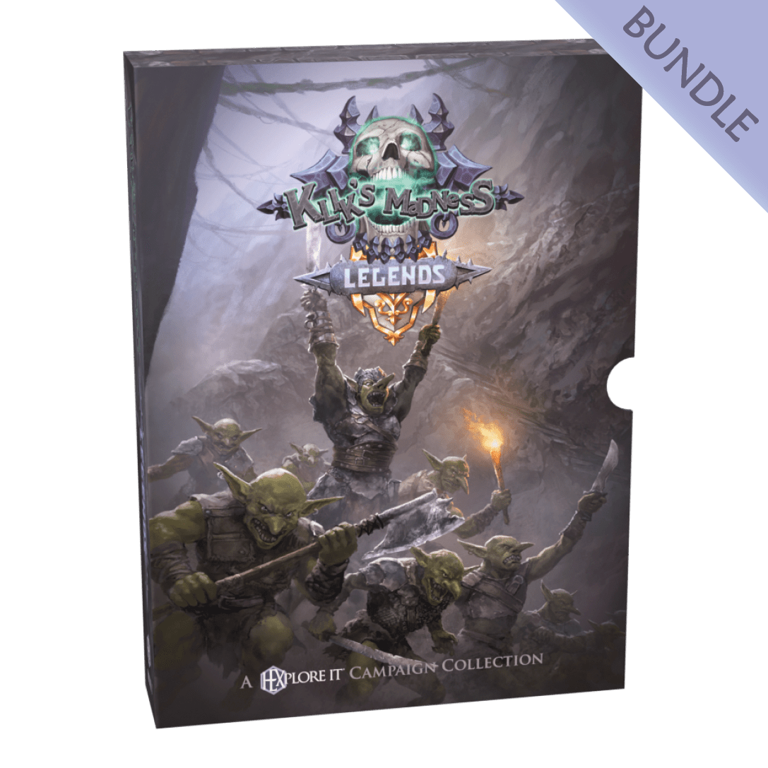 HEXplore It: The Valley of the Dead King – Klik's Madness Legends: Volume I