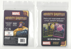 Infinity Gauntlet: A Love Letter Game – Foil Infinity Stones Cards