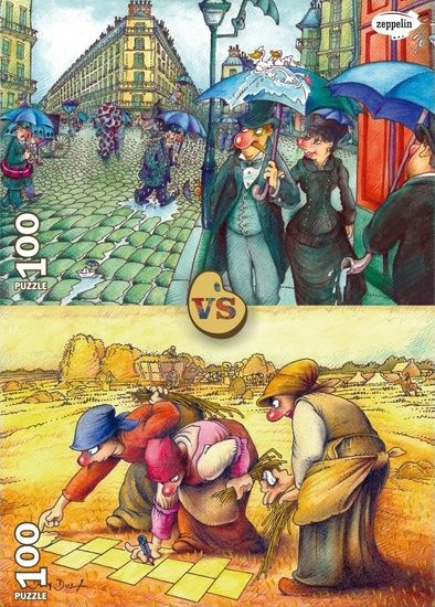 Versus: The Gleaners vs Paris Street – Rainy Day box art