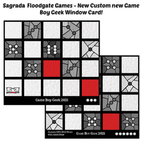 Sagrada: Promo 14 – Game Boy Geek 2021 Window Pattern Card