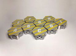 Thunder Road: Vendetta – Carnival of Chaos: BGExpansions 3D Killer Pillar Tokens