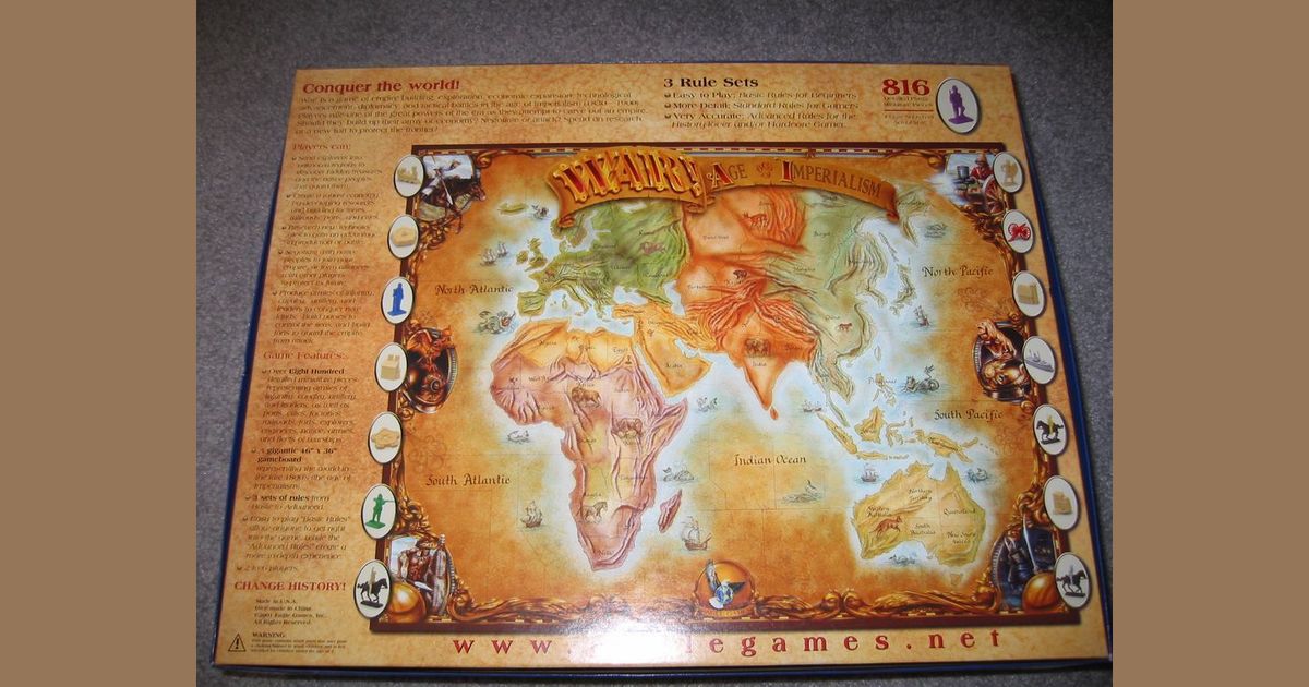 Game Board Dimensions