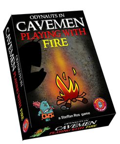 Cavemen Playing With Fire box art