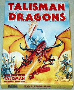 Talisman Dragons board game box cover