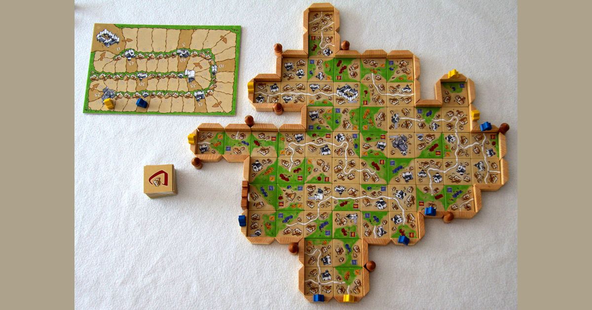 Каркассон игра картинки