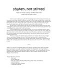 RPG Item: Shaken, Not Stirred