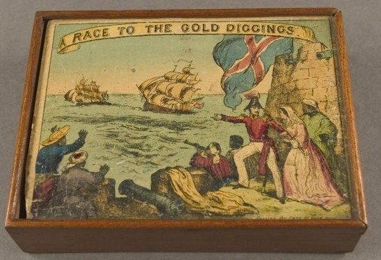 Race to the Gold Diggings of Australia