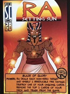 Sentinels of the Multiverse: Ra – Setting Sun Promo Card