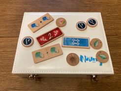 Namiji: Wooden Tokens & Case