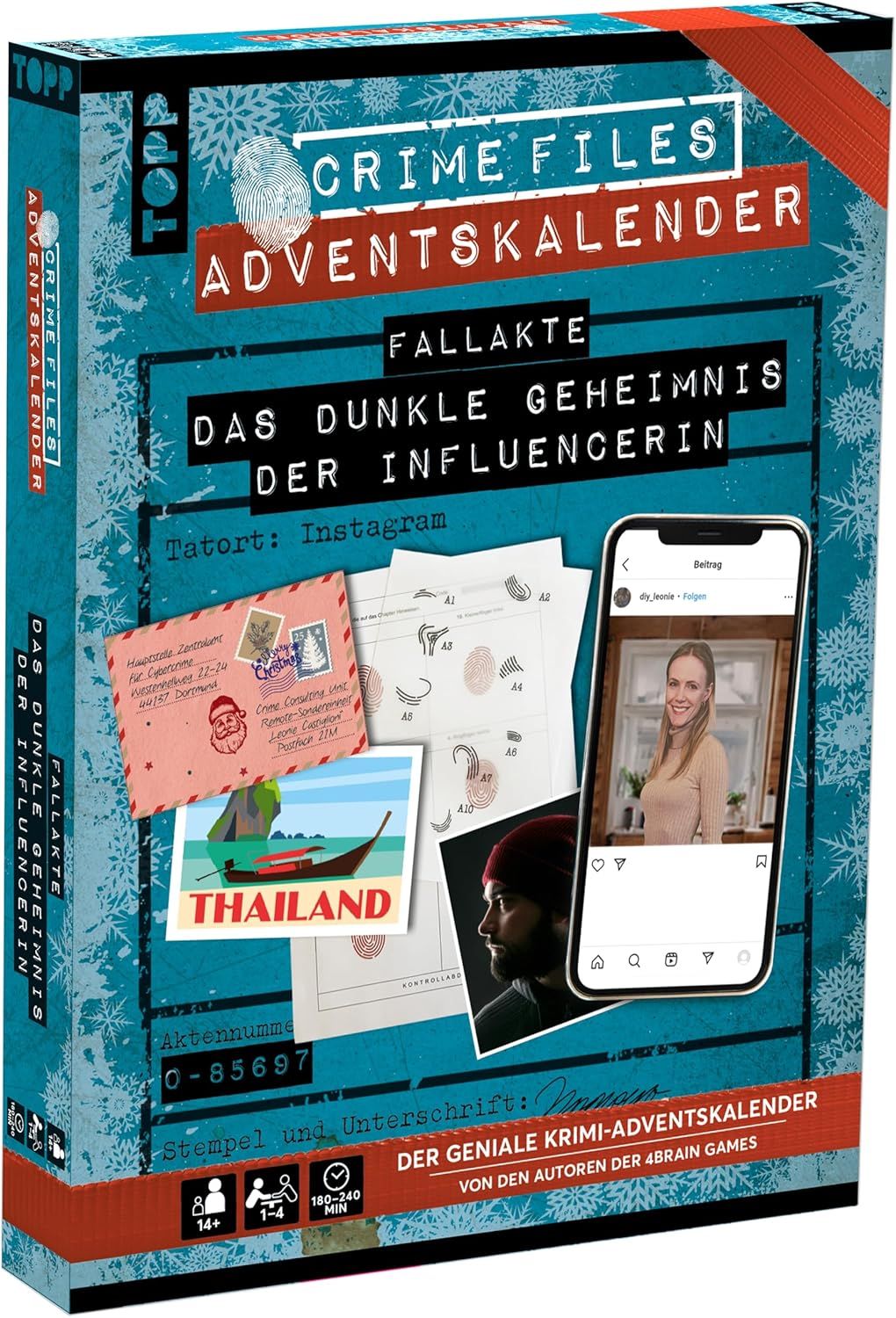 Crime Files Adventskalender: Fallakte – Das dunkle Geheimnis der Influencerin