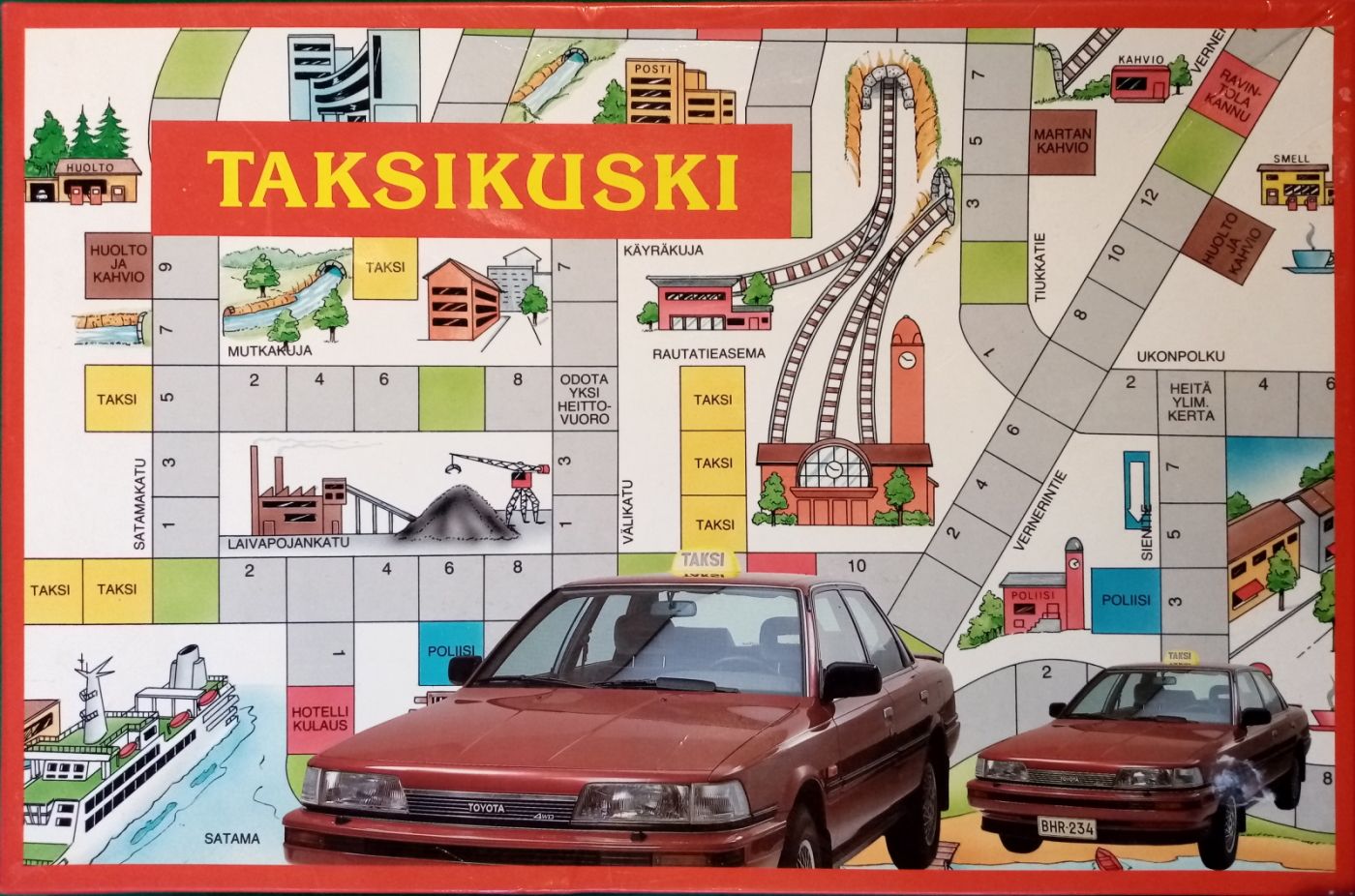 Taksikuski box art