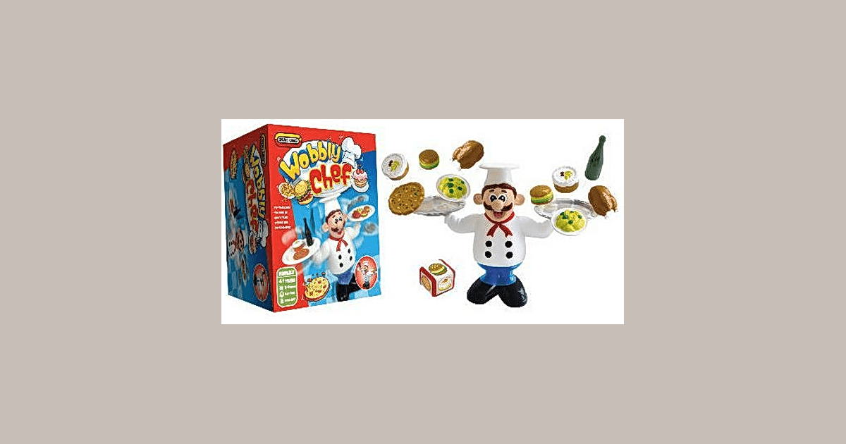 Spare Parts Wobbly Chef by Spear's Games 