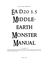 RPG Item: Eä D20 3.5 Middle-earth Monster Manual