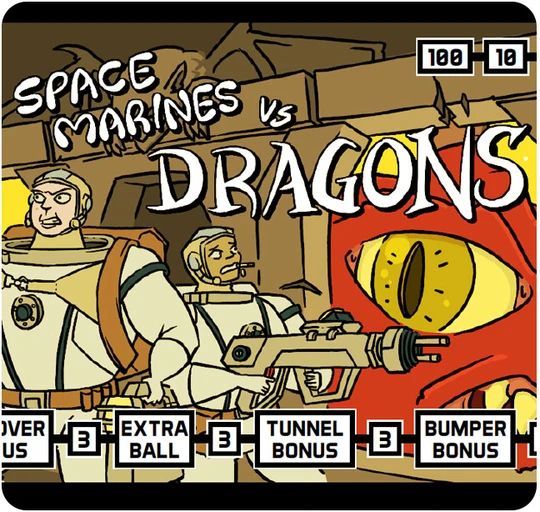 Paper Pinball: Season 2 – Space Marines vs. Dragons