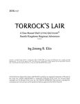 RPG Item: BDK1-07: Torrock's Lair
