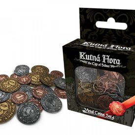 Box and coins for Kutná Hora: The City of Silver