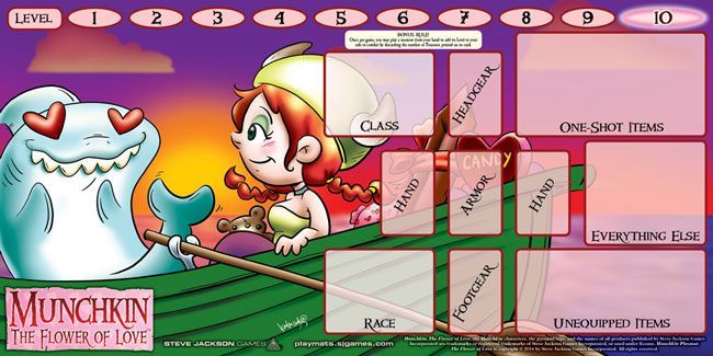 Munchkin: Playmat – The Flower of Love image
